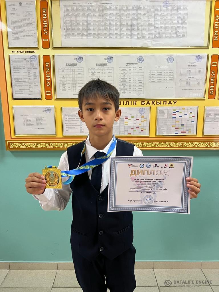 Бастау спорт клубының таэквондодан олимпиадалық спорт түрінен балалар және кадеттер арасындағы ашық турнирінде 10-11 жас аралығында 32 кг салмақ дәреж