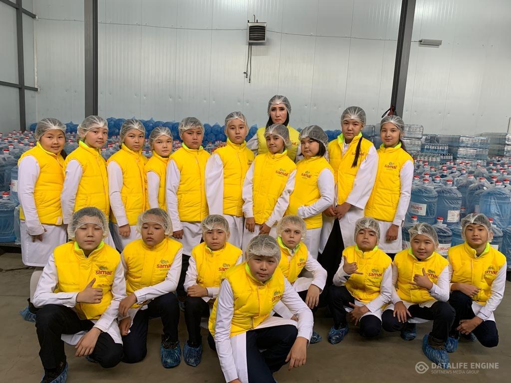 Қараша айының 17 күні мектебіміздің  5 "А,Ә,Б"  сынып оқушылары Түрксіб ауданы Нижний Пятилетка аумағында орналасқан "Samal Water" орталығына экскурси