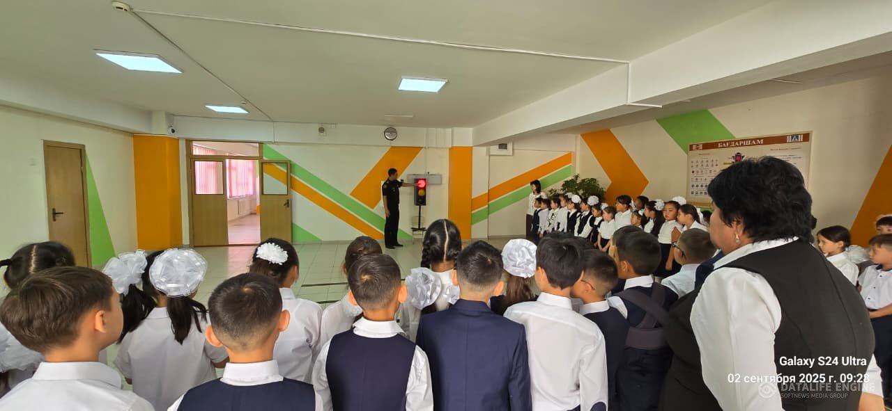 Алматы қаласы Түрксіб ауданы №84 ЖББМ қыркүйек айының 2 күні Алматы өңірлік гарнизоны Әскери полиция басқармасы Әскери автомобильдік полициясы бөлімін