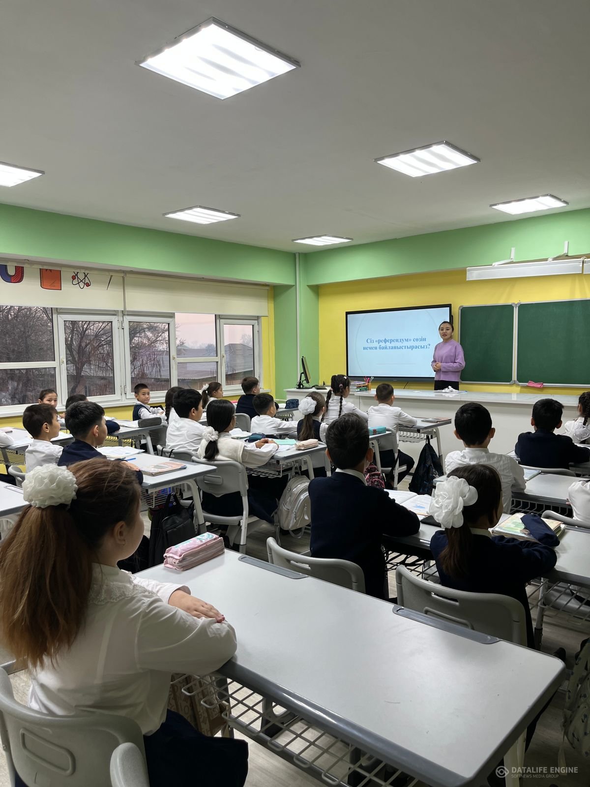 Алматы қаласы Түрксіб ауданы №84 ЖББМ "Бауыржан Момышұлының туған күніне 115" тақырыбында сынып сағаты өтілді.